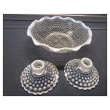 Candle Holders, Bowl, AH Moonstone