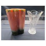 Hull & Lead Crystal Vases