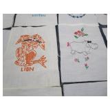 Embroidered Quilt Panels