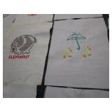 Embroidered Quilt Panels