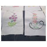 Embroidered Quilt Panels