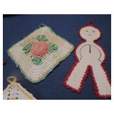 Vintage Crocheted Hot Pads