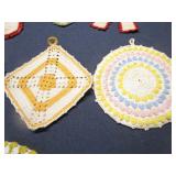 Vintage Crocheted Hot Pads