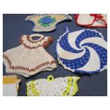 Vintage Crocheted Hot Pads