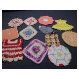Vintage Crocheted Hot Pads