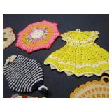 Vintage Crocheted Hot Pads