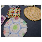 Vintage Crocheted Hot Pads