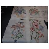 Embroidered Quilt Panels