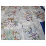 Quilt Squares, Embroidered