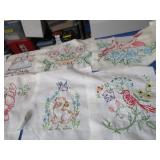 Quilt Squares, Embroidered