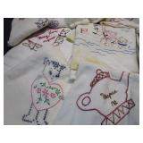 Embroidered Dish Towels