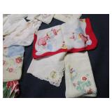 Vintage Hankies with Childrens