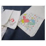 Vintage Hankies with Childrens