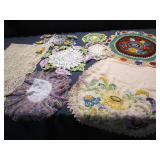 Crocheted Doilies, Two Runners