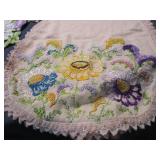 Crocheted Doilies, Two Runners