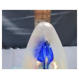 Cobalt & Gold Paperweight