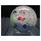 Blues & Green Swirl Paperweight