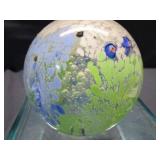 Blues & Green Swirl Paperweight