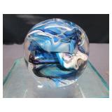 Folded Blue Tones Paperweight