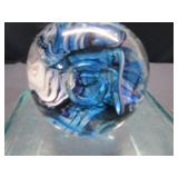 Folded Blue Tones Paperweight