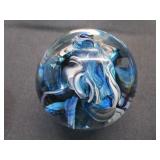 Folded Blue Tones Paperweight