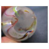 Pink Flowers & Multicolor Paperweights