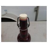 Vintage Amber Bottle Collection - Set of 3