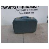 Set of 3 Vintage Blue Suitcases