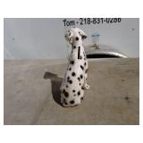 Vintage Ceramic Dalmatian Dog Bank