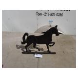 Vintage Cast Iron Horse Figurine