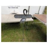 Metal Decorative Welcome Sign with Ground Stake