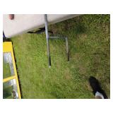 Metal Decorative Welcome Sign with Ground Stake