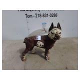 Vintage Cast Iron Dog Figurine