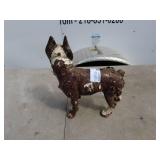 Vintage Cast Iron Dog Figurine