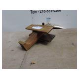 Wooden Handcrafted Airplane Model