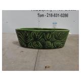 Floraline 548 USA Green Ceramic Planter