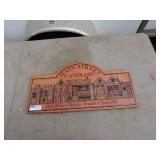 Main Street CANDLERY Wood Sign