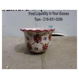 Hand-Painted Ceramic Decorative Bowl - Made in Italy