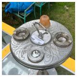 Vintage Electric Smoking Stand