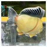 Vintage Ceramic Fish Pitcher Vase