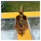 Vintage McCoy Ceramic Wishing Well Planter