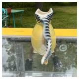 Vintage Ceramic Fish Pitcher Vase