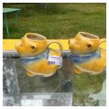 Vintage Shawnee USA Pig Pitcher Set