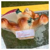 Royal Copley Teddy Bear Planters Set