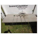 Set of 4 Decorative Metal Garden Stakes