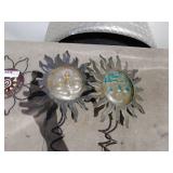 Set of 4 Decorative Metal Garden Stakes