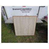 Large Wooden Framed Mirror