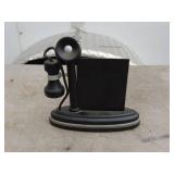 Vintage Style Black Candlestick Telephone Replica Photo Frame