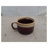 Vintage Brown Glazed Pottery Kitchen Set - 10 Pieces
