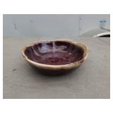 Vintage Brown Glazed Pottery Kitchen Set - 10 Pieces